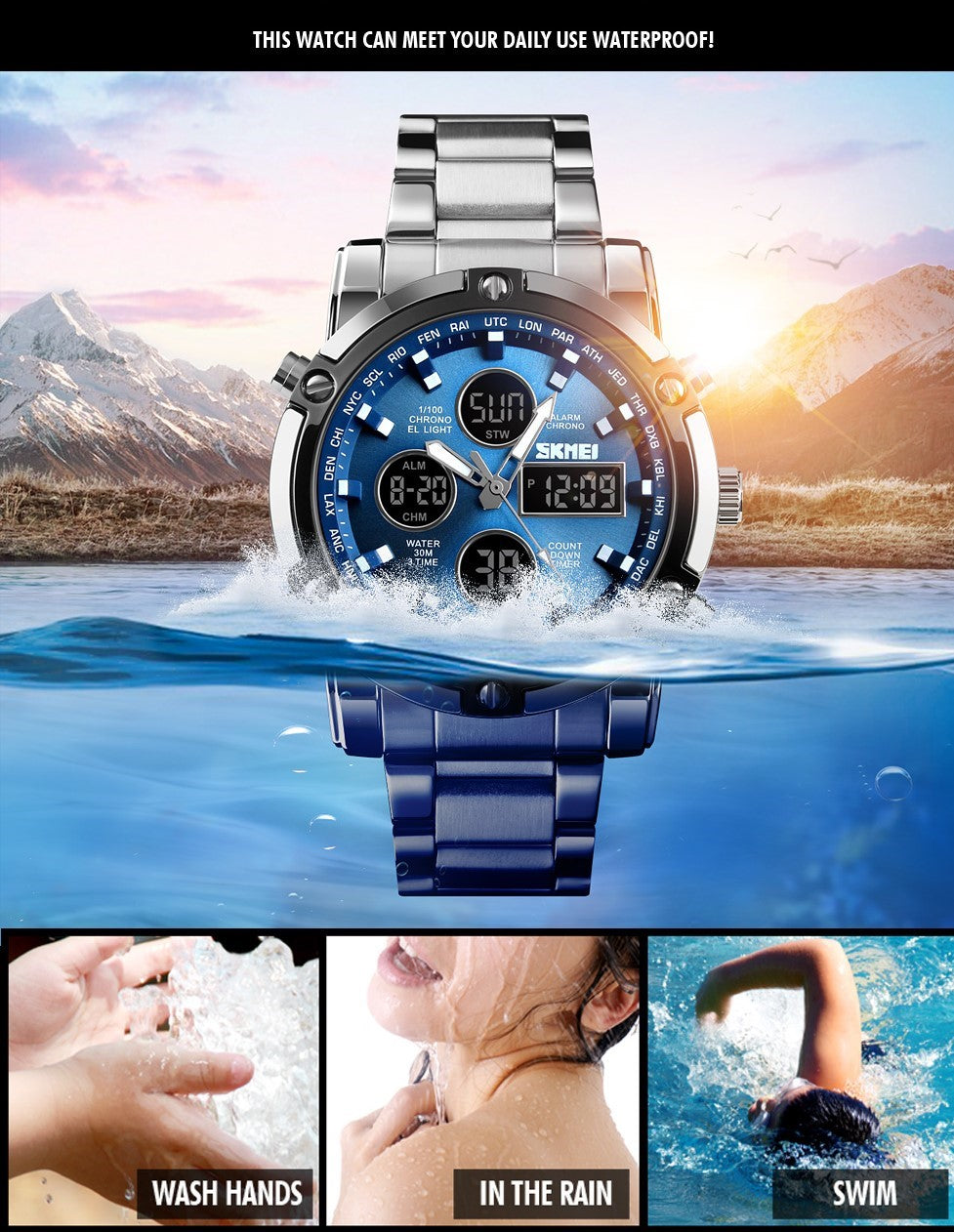 NEW SKMEI BRANDED WATCH.