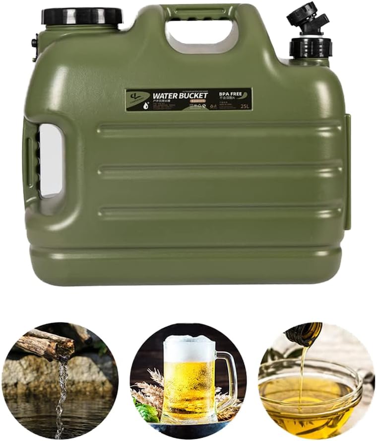 Outdoor Water Storage Bucket Tourist Camping Portable Water Reservoir.