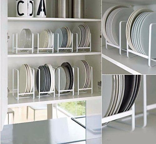 Dish Plate Organizer Rack 2 pack.