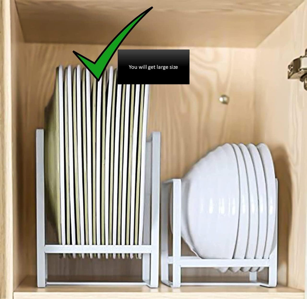 Dish Plate Organizer Rack 2 pack.