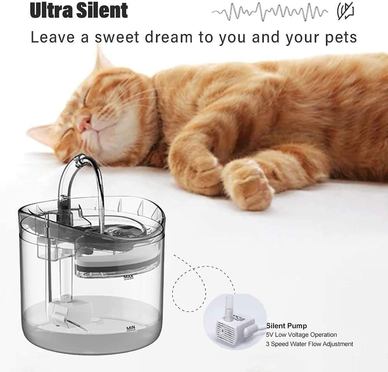 Cat Water Fountain