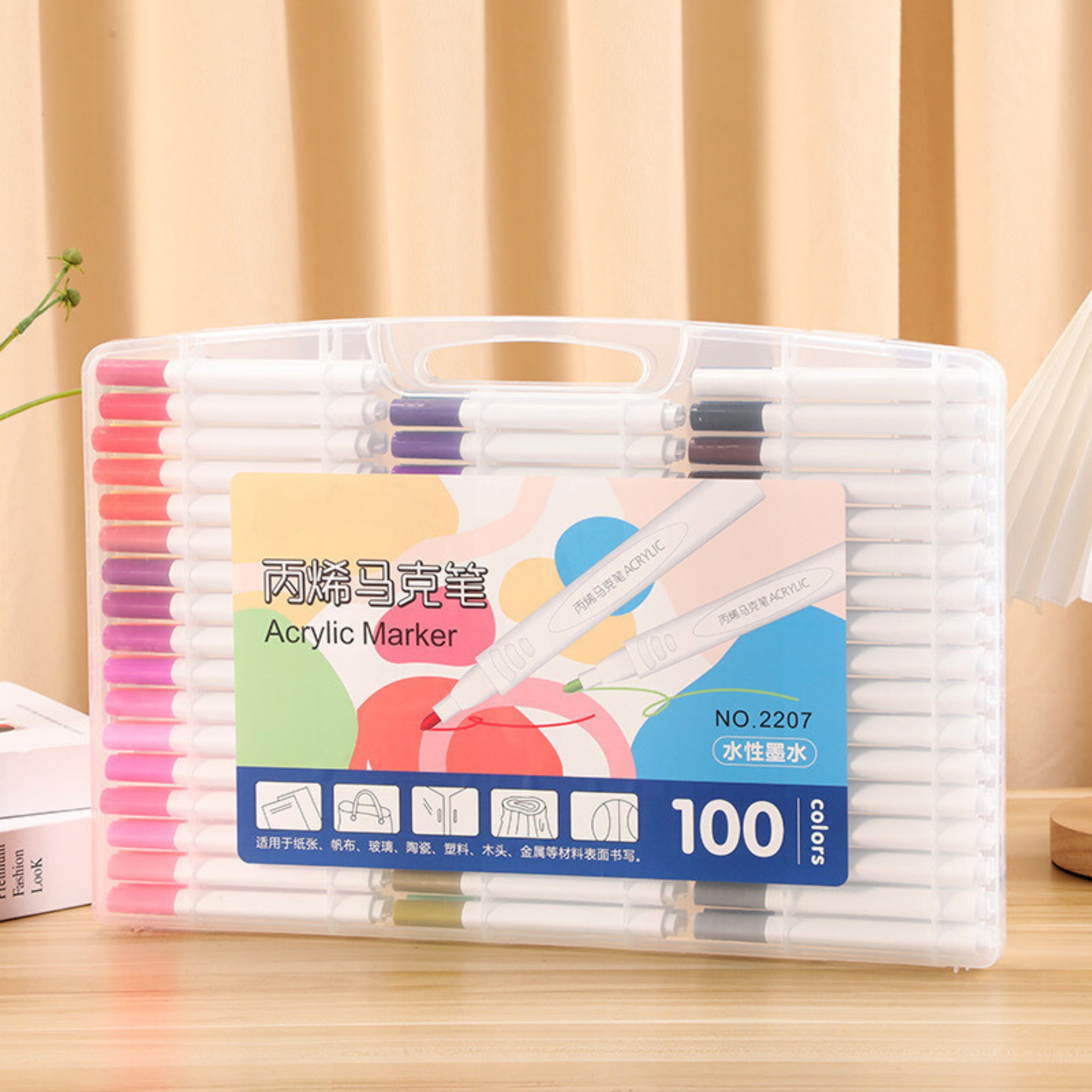 Acrylic Marker's Set.