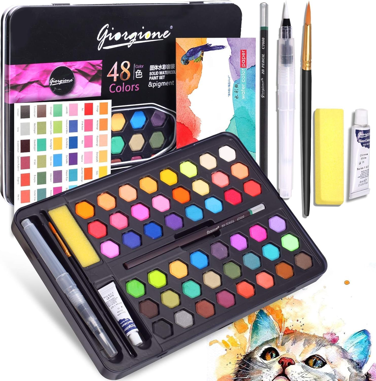 Watercolor Paint Set