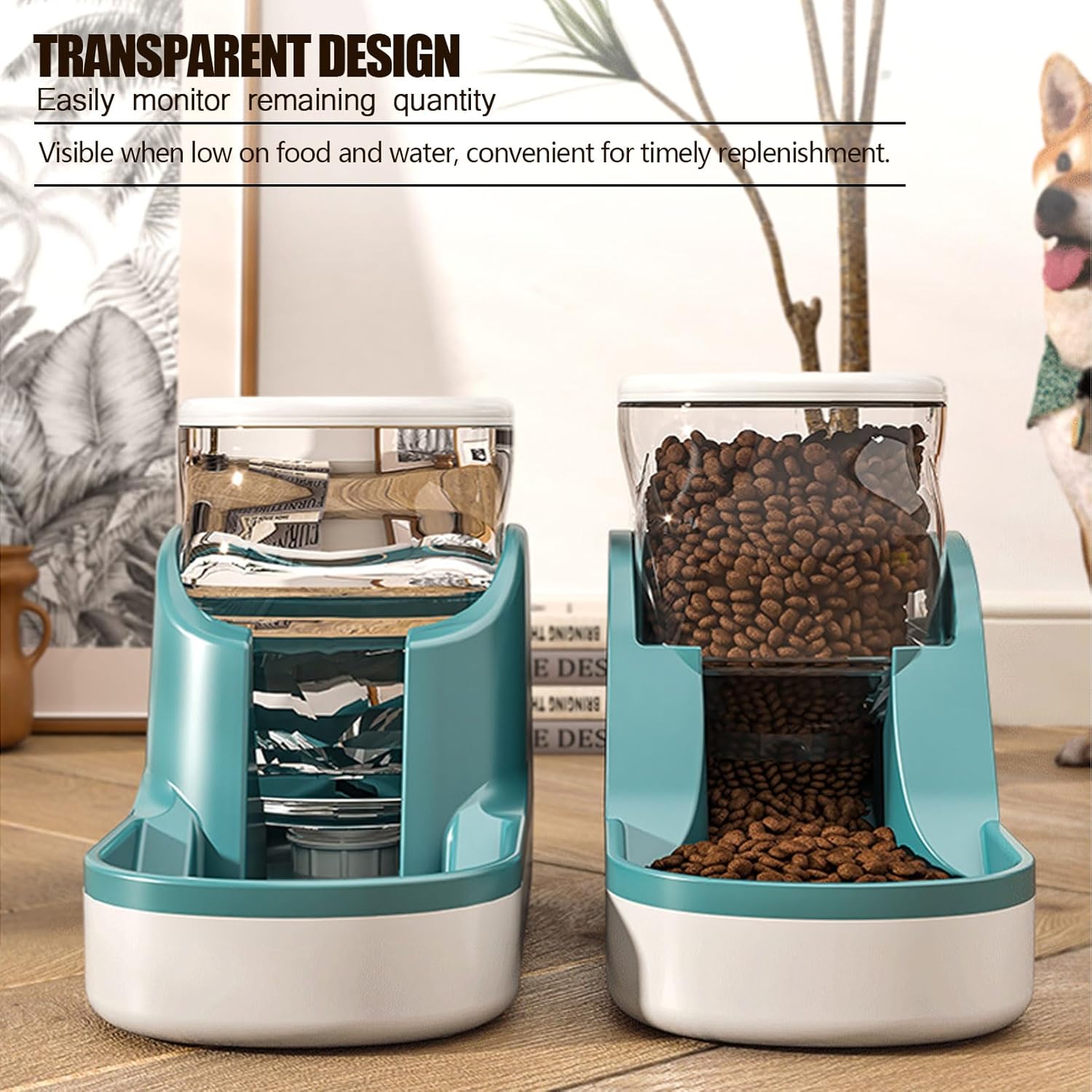Automatic Cat Feeder and Water Dispenser