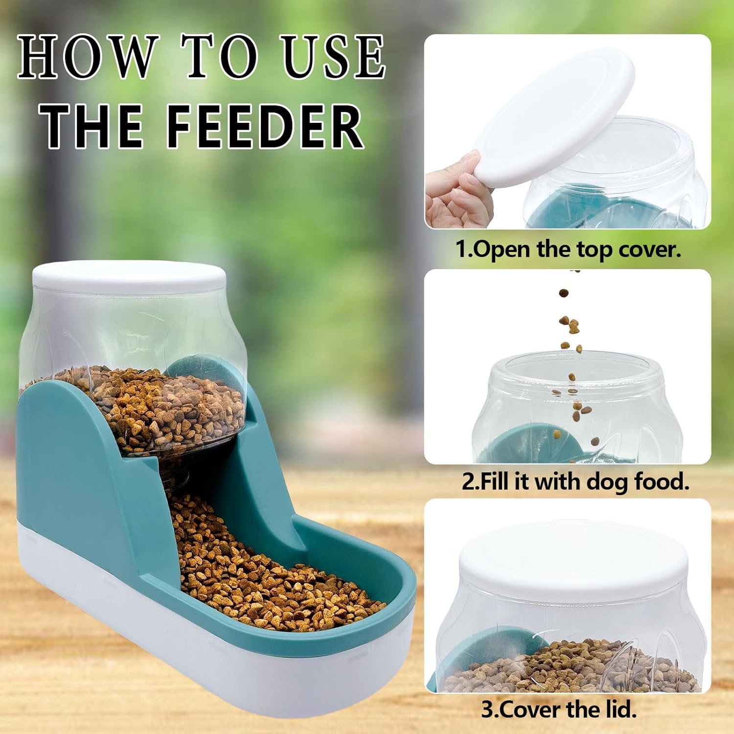 Automatic Cat Feeder and Water Dispenser
