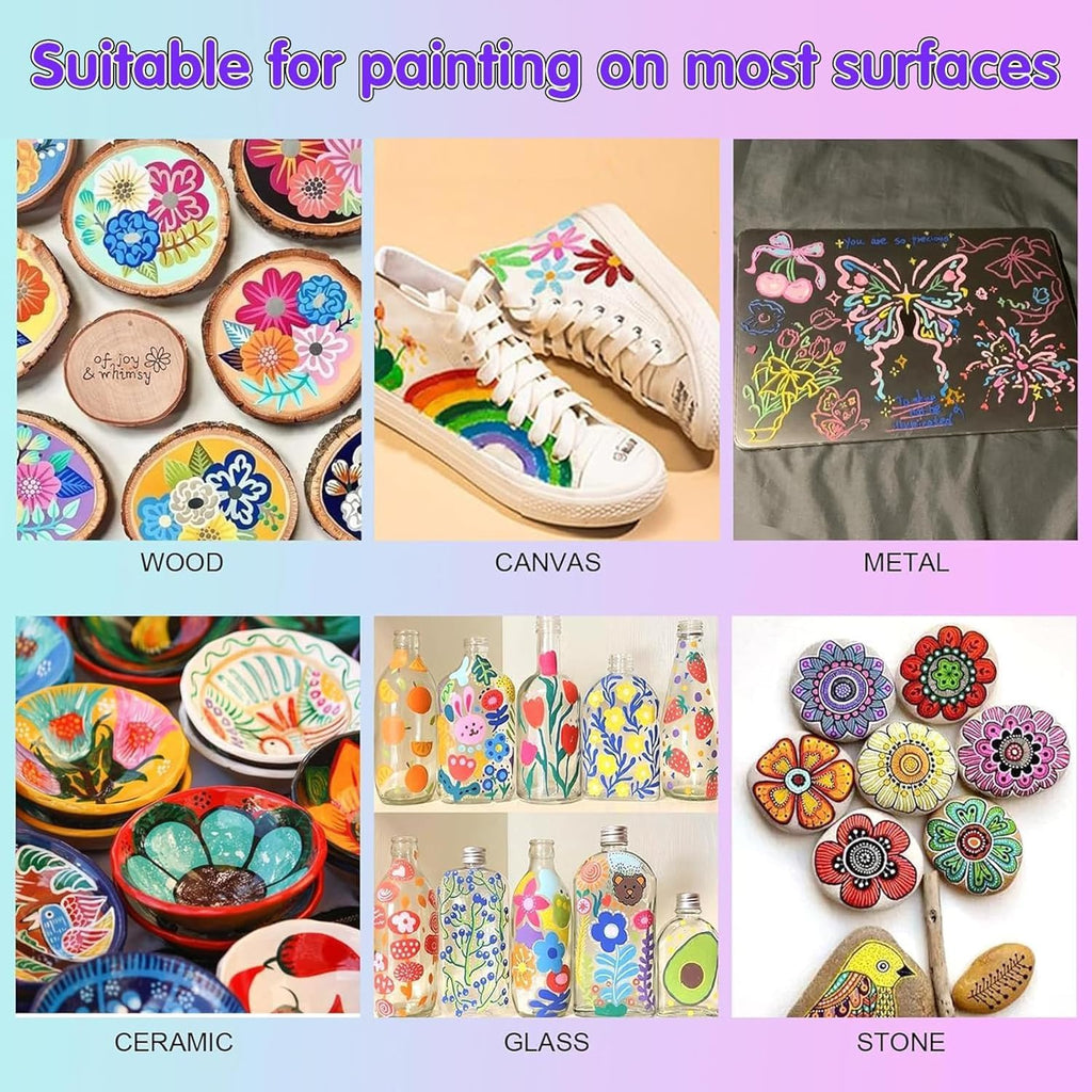 Acrylic Marker's Set.