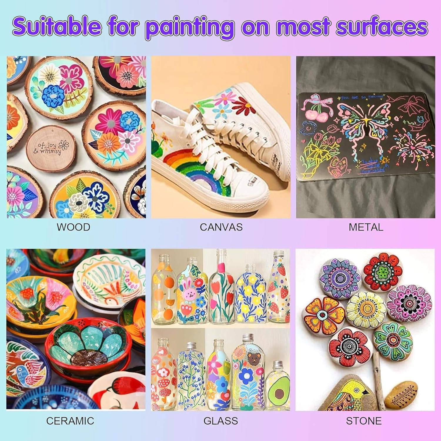 Acrylic Marker's Set.