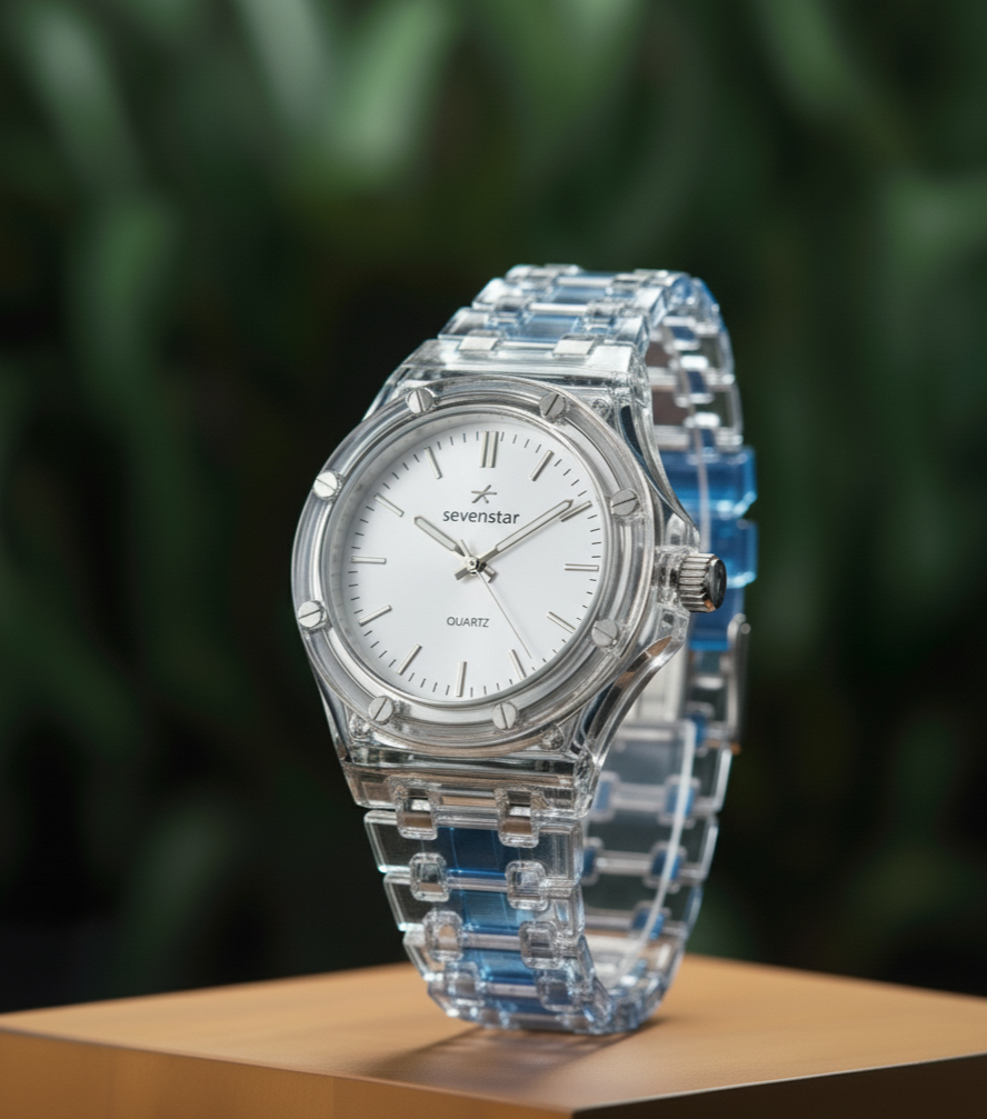 Seven Star Transparent Watch