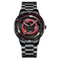 Ninja Wheel Dial 360 Rotating Stainless Steel Watch.