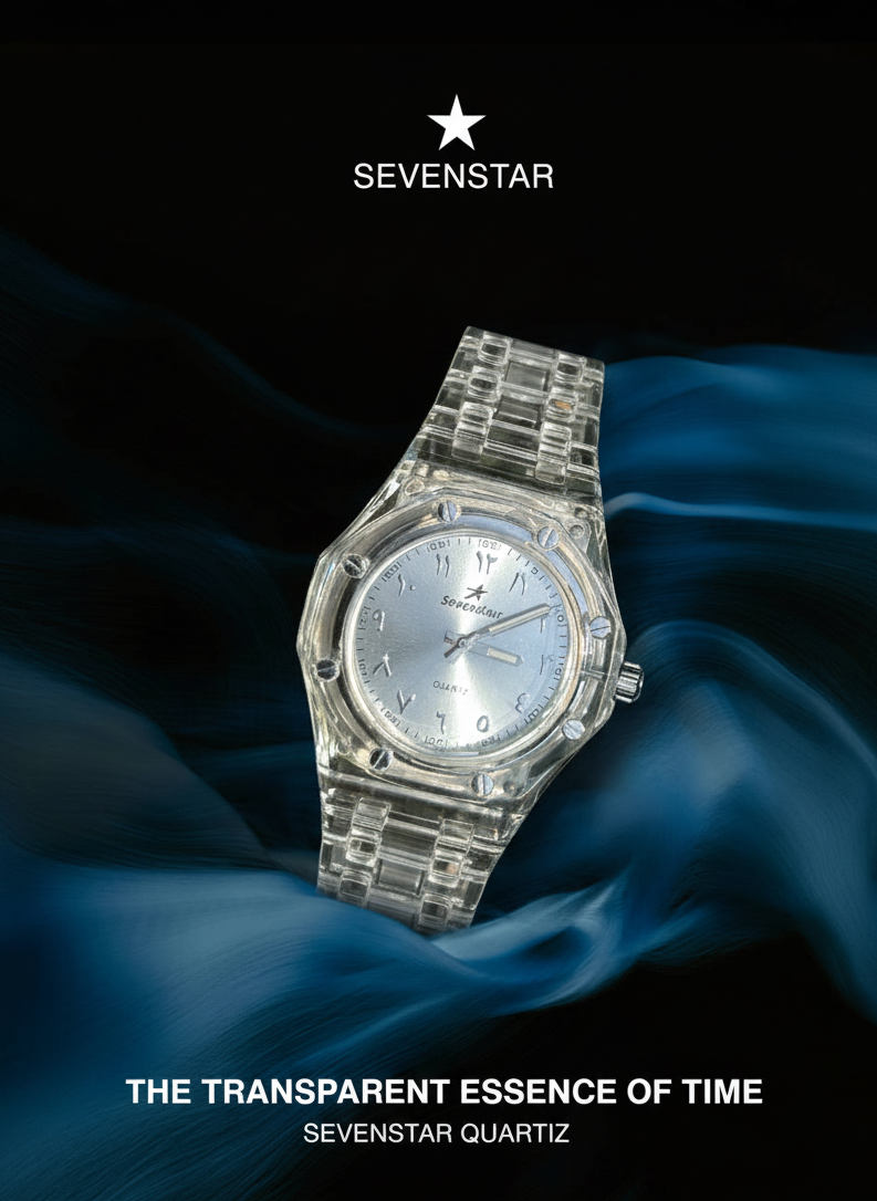 Seven Star Transparent Watch