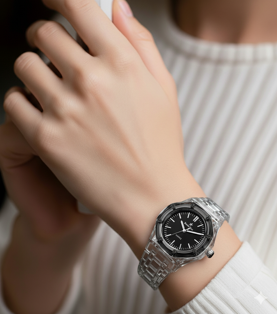 Seven Star Transparent Watch