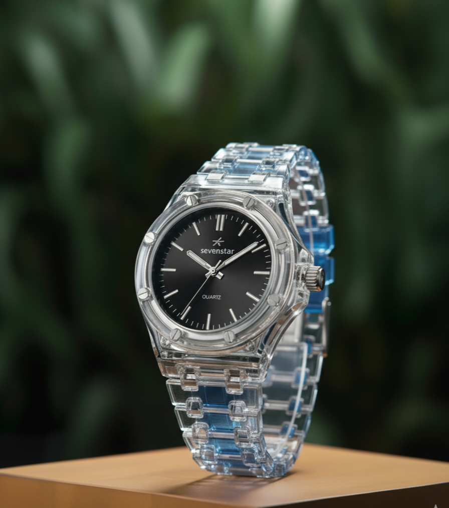 Seven Star Transparent Watch