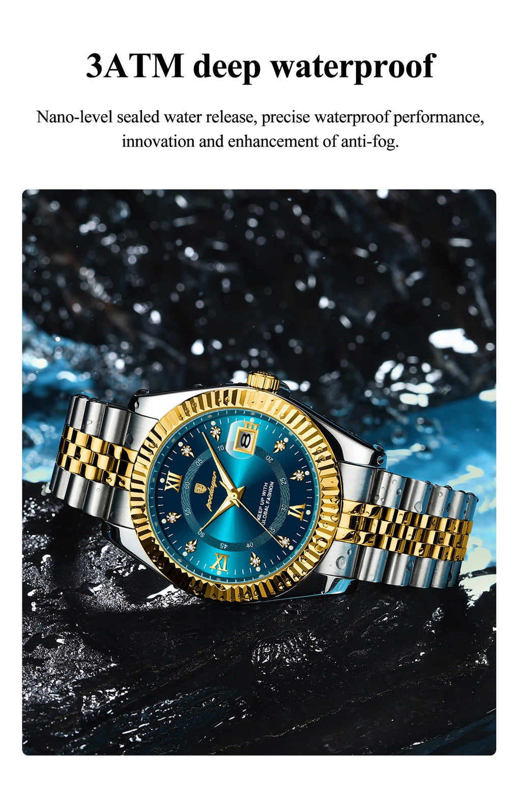 Poedagar Luxury Man Wristwatch