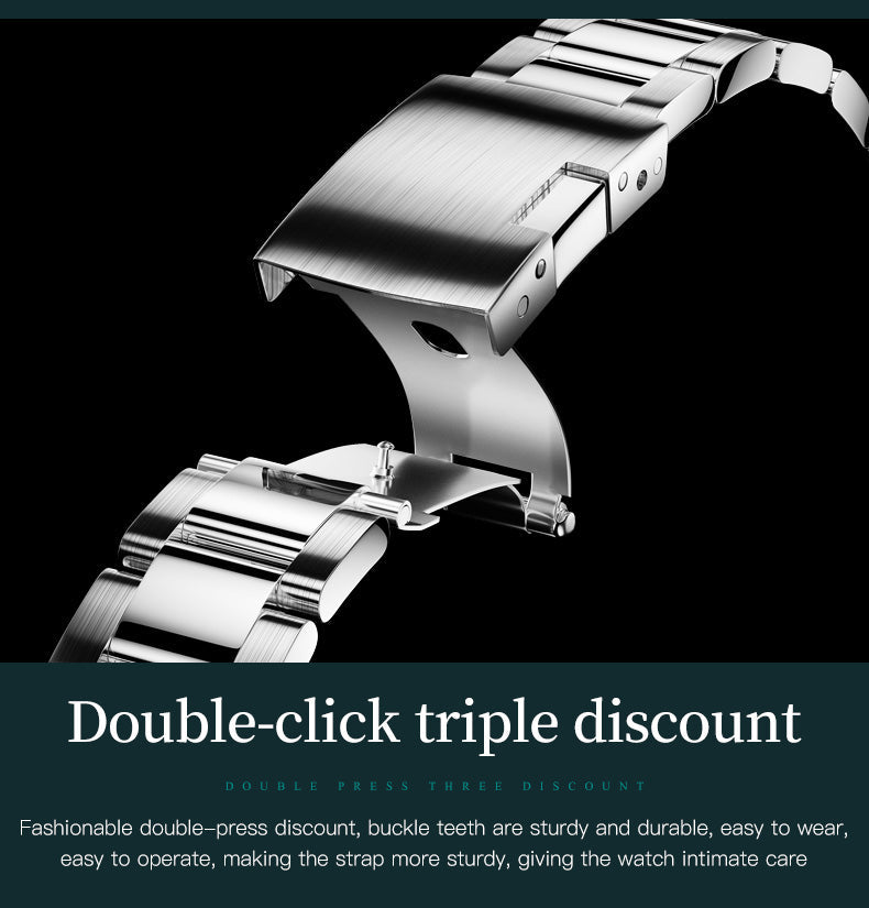 OLEVS 2870 Men Watch 42.5mm Big Dial Chronograph Moon Phase Waterproof Sports Watches Original