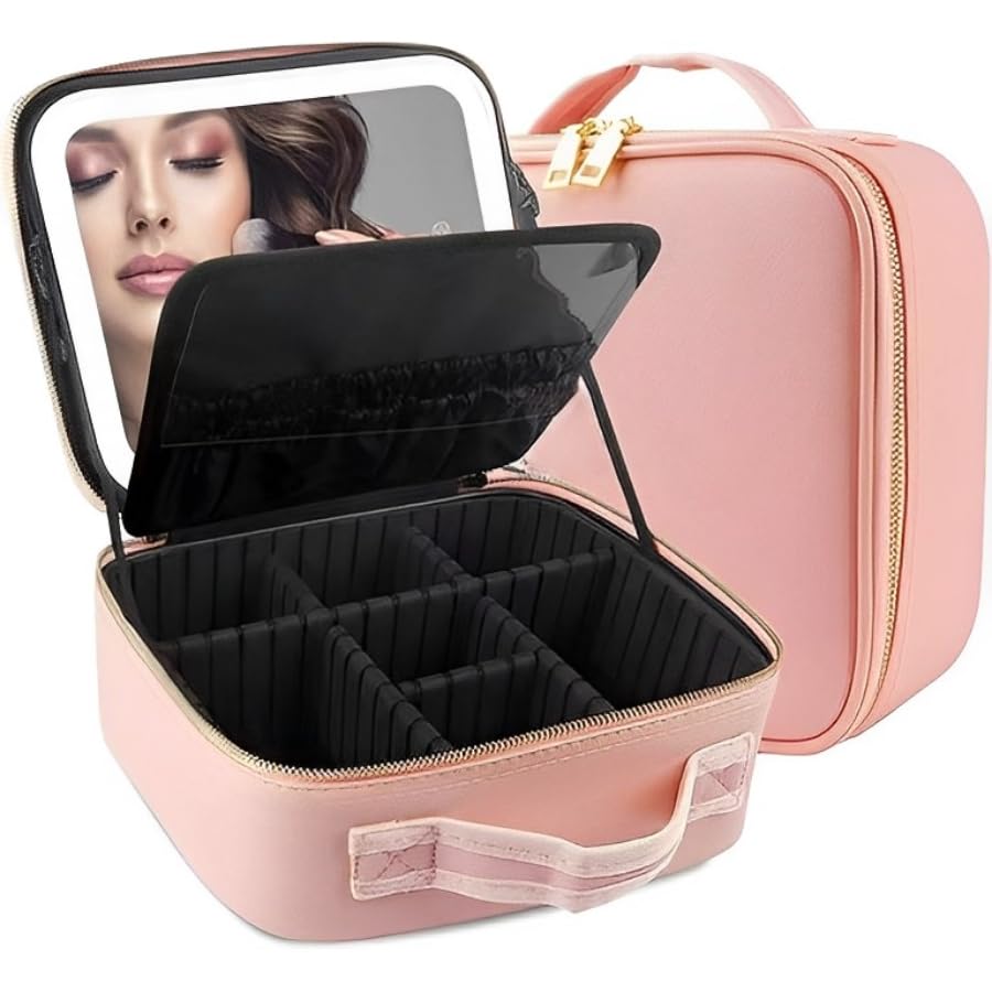 Stylish LED Makeup Bag