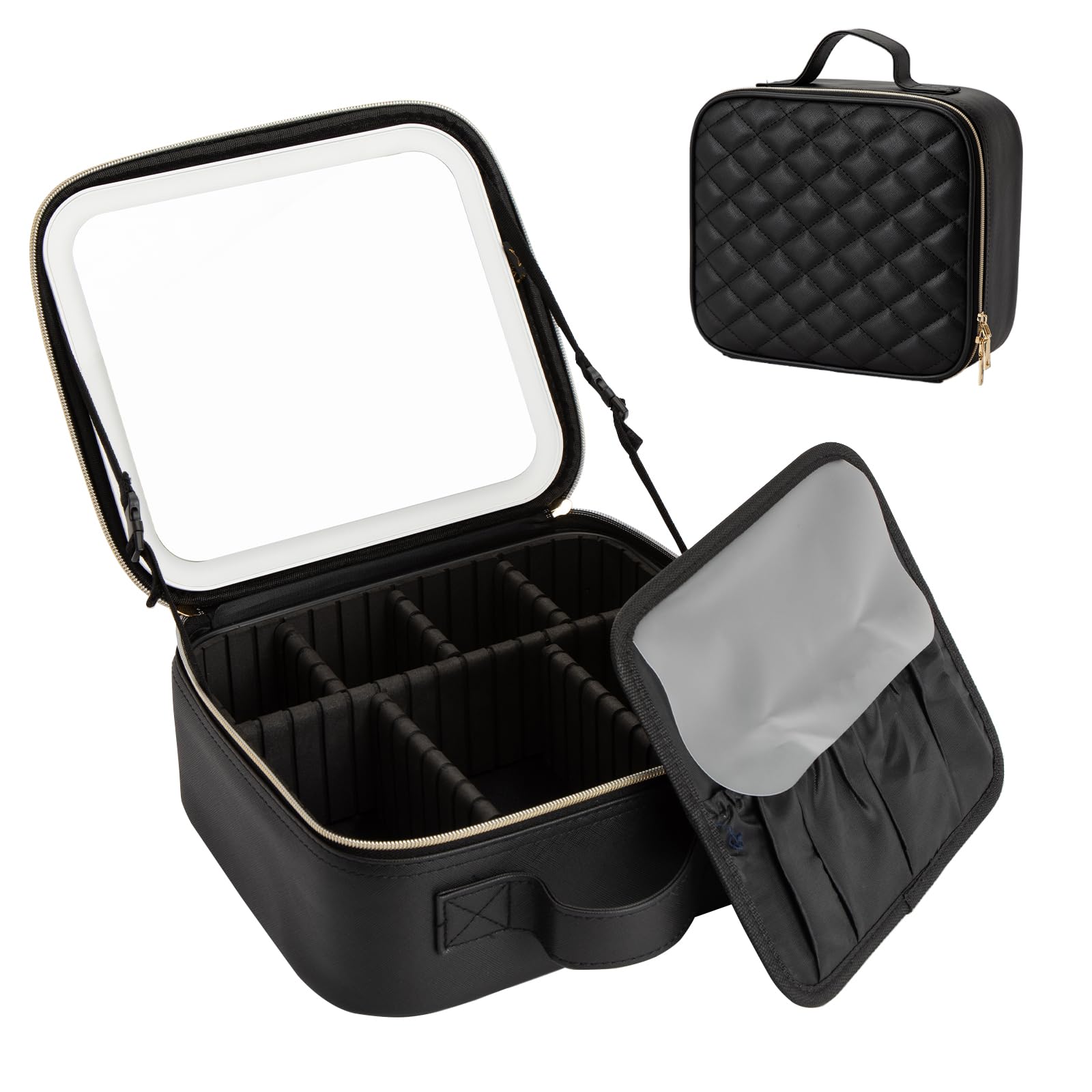 Stylish LED Makeup Bag