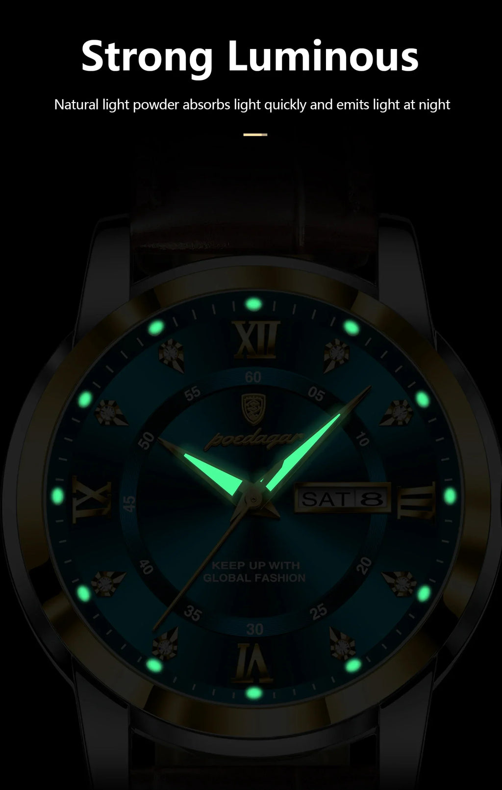 POEDAGAR Watch Men 936 Classic (original).