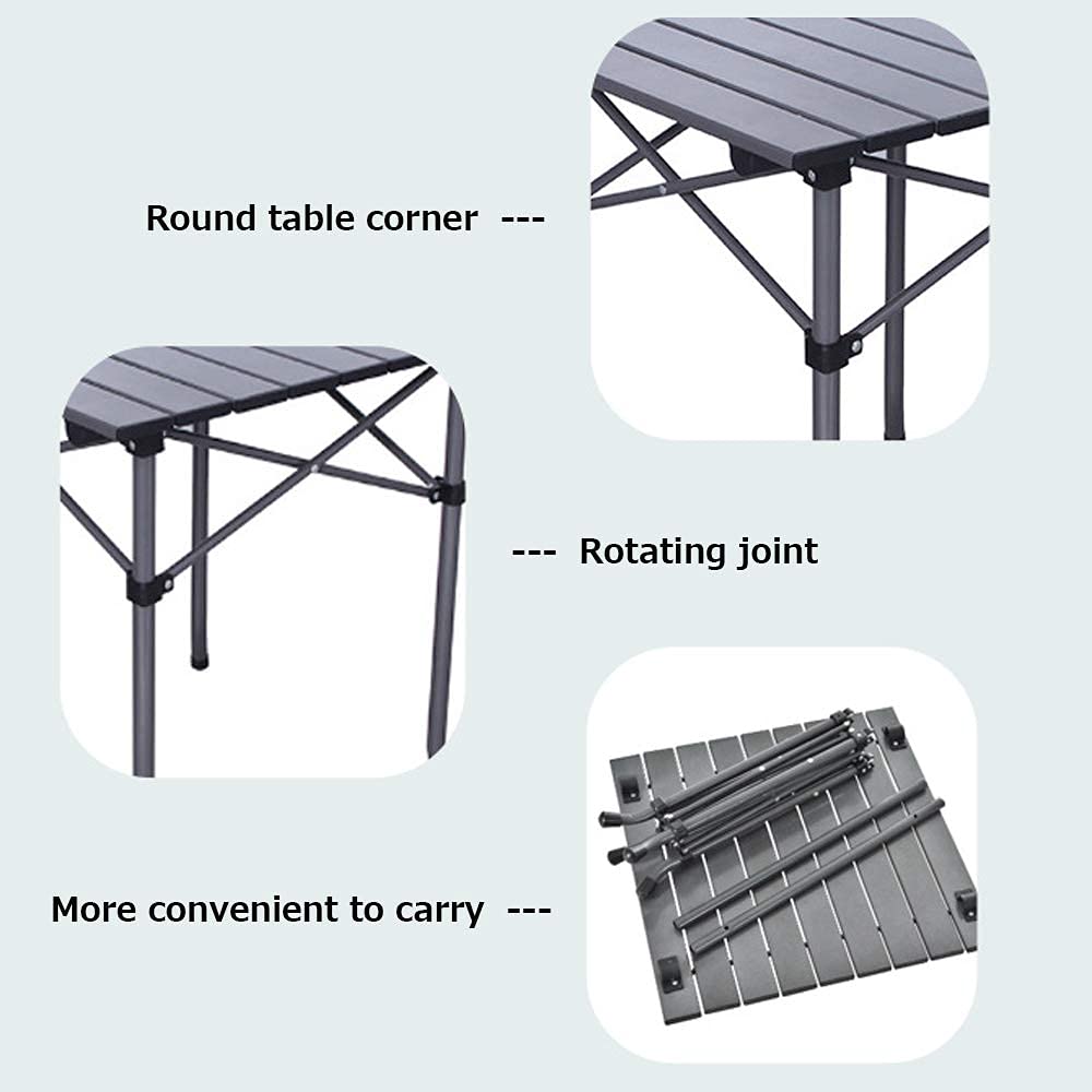 Outdoor Portable Aluminum Folding Table